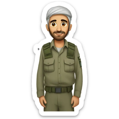 Abu obeida gaza sticker