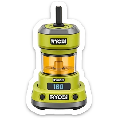 ONE+ 18V Cordless Compact Fixed Base Router RYOBI with gray with battery  sticker