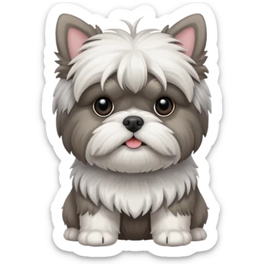 Shih zhu highland terrior sticker