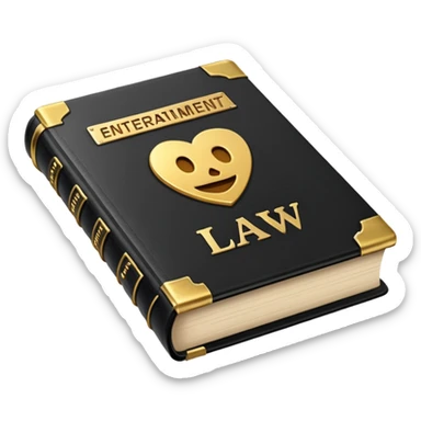 entertainment, media and sports law sticker