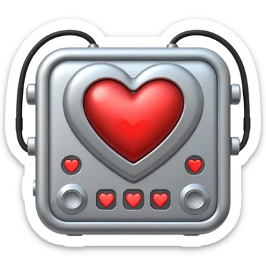 heart rhythm device sticker