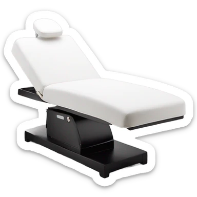 beautician bed sticker