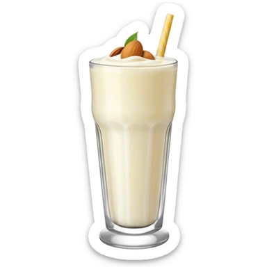 Lassi white coloured with punjabi touch on a glass without any extras remove straw and dryfruits sticker
