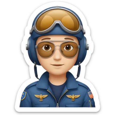 a civil pilot sticker