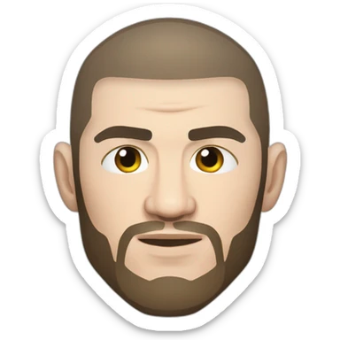 Ufc fighter khabib nurmagomedov sticker