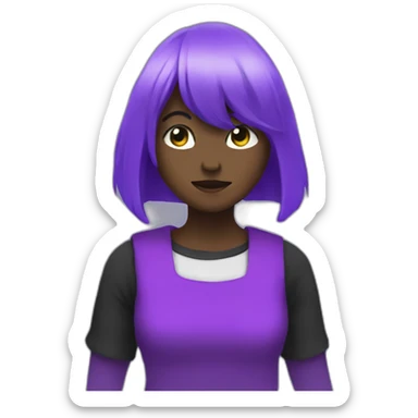 Susie deltarune sticker