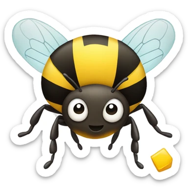 buzzy bee with a dump sticker