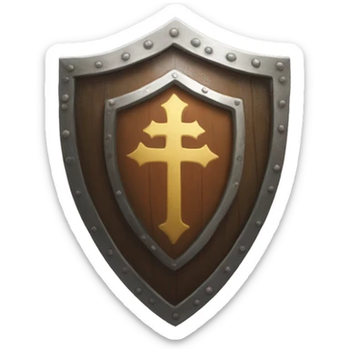 blessed shield sticker