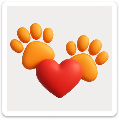 Make it microsoft style 3d fluent emojis: Add a heart to the image sticker