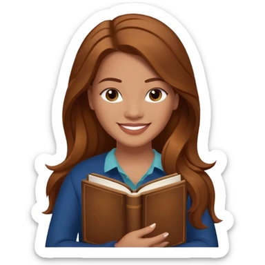 generate an ios genmoji of COLLEEN HOOVER "IT ENDS WITH US" sticker