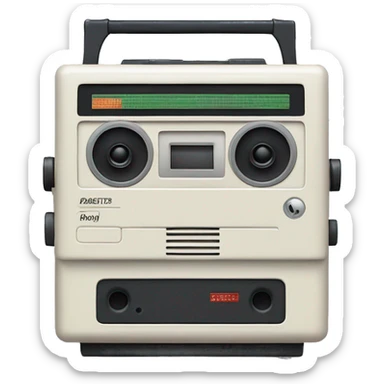 Talkboy - cassette recorder from the movie "Home Alone" sticker