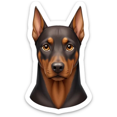 cinematic-noble-doberman-portrait-emoji,-poised-and-regal,-with-a-strong,-athletic-build-and-a-lustrous,-well-groomed-black and tan fur,-deep-set-soulful-brown-eyes,-simplified-yet-sharp-and-sophisticated-features,-highly-detailed, sticker