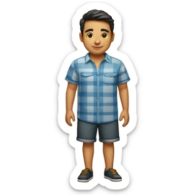 Menino com a camisa do pará sticker