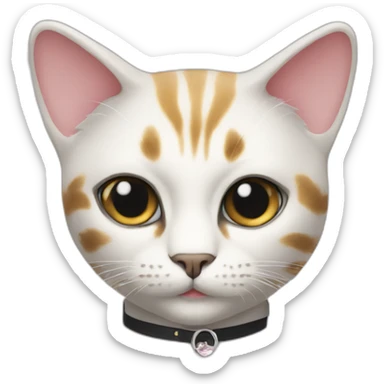 dior fashion cat sticker