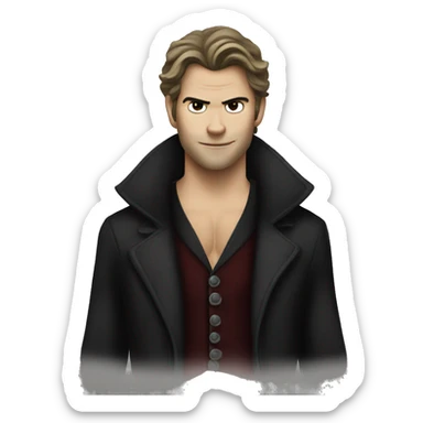 Klaus vampire diaries  sticker