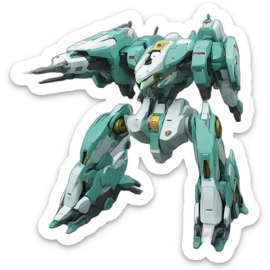Eureka seven mech sticker