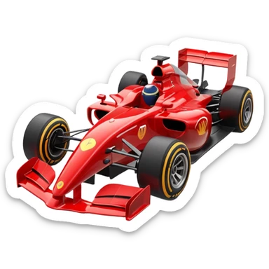 f1 car sticker