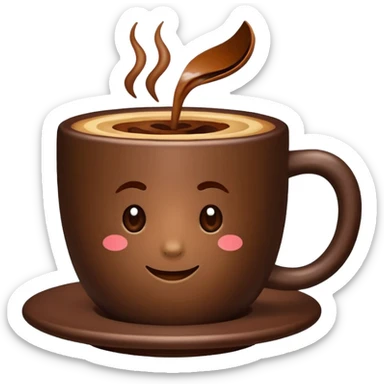 Generate a emoji of colombian coffee. Make a perfect reference. sticker
