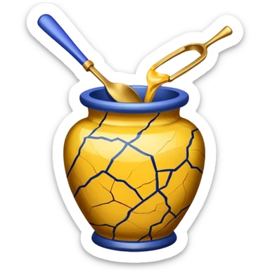 Kintsugi sticker