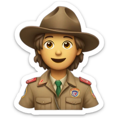 scouts qui prennent l’apéro sticker