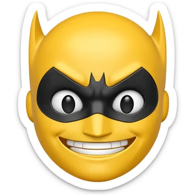 Batman emoji sticker