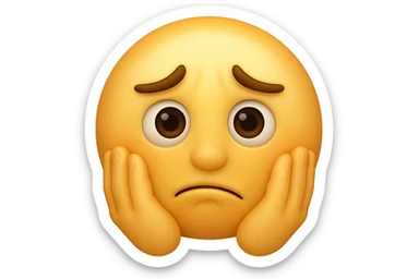 emoji stile iphone che riguarda l'argomento "stipsi/andrò al bagno oggi?", iperrealistico 4k sticker