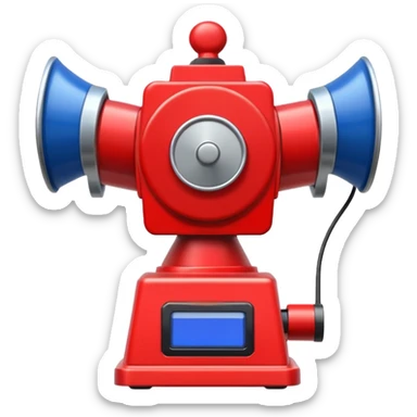 police Siren  sticker