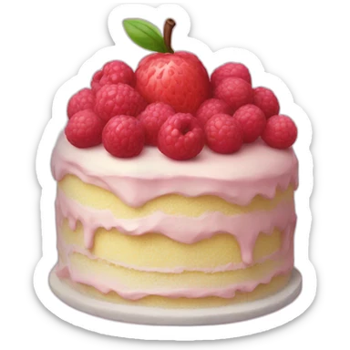 madalena cake sticker