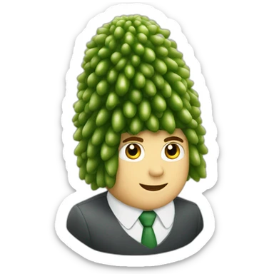 human-gherkin sticker