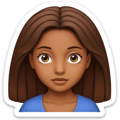 Brazilian girl sticker