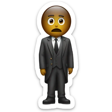 stickman with doubt sticker