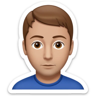 Terry Coldwell of east 17 with brown hair sticker