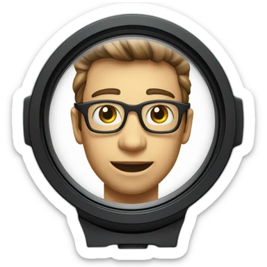 anamorphic lens sticker