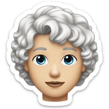 white-young-man,-black-hair-curls,-blue-eyes,-cheekbones,-big-pink-lips sticker