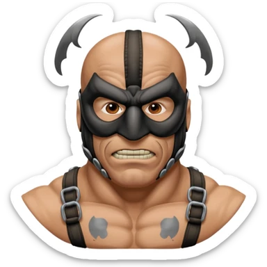 Bane from batman sticker