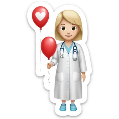 Happy wedding anniversary in the hospital  sticker