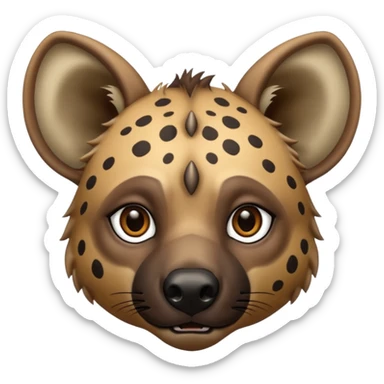 Hyena emoji sticker