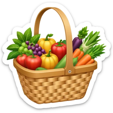 shoping basket sticker