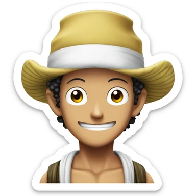 Usopp from one piece  sticker