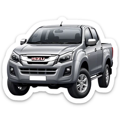 Isuzu D-MAX - Isuzu (Model Year: 2024) (Iconic colour: Grey) sticker