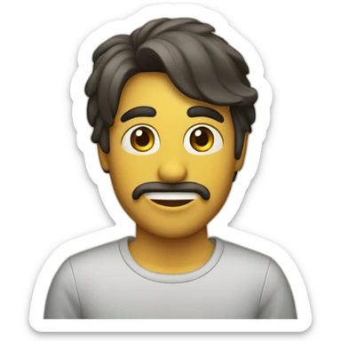 Las cosas claras y los pitos lokos sticker