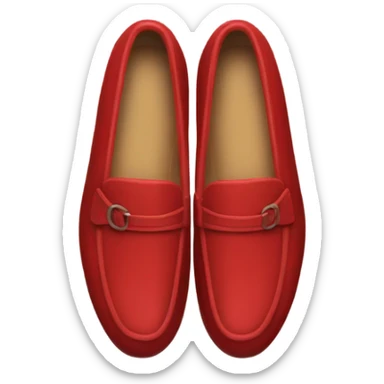Loafers red sticker