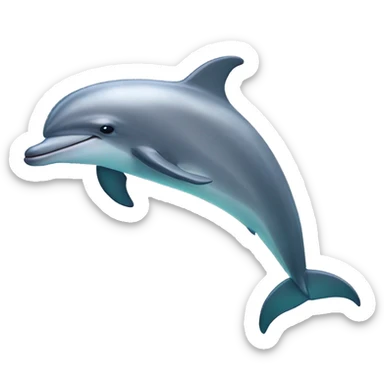 dolphin sticker