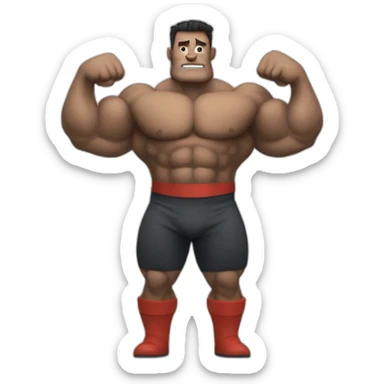 strongman sticker