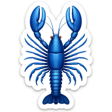Blue Lobster  sticker