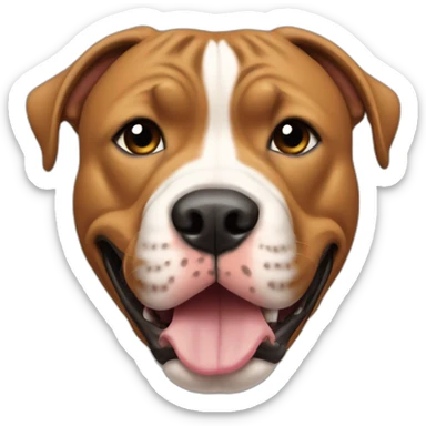 Pitt bull sticker