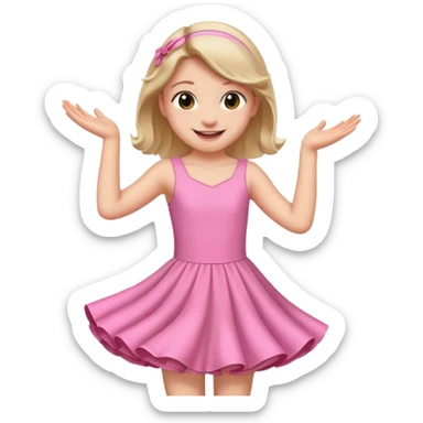 My granddaughter dances  sticker