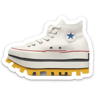converse platform run star hike sticker