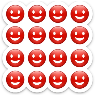 RED SOCIAL MIDIA POST BUTTON sticker