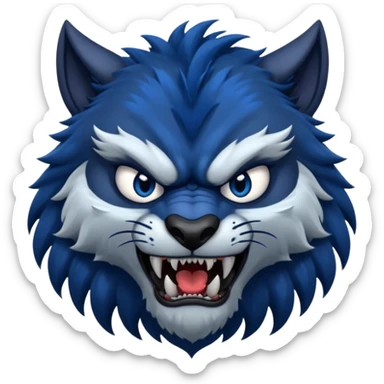 Beast from Beauty and the Beast Movie sticker